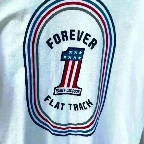 Harley- Davidson Forever Flat Track, long sleeve T-shirt, size medium - Picture 3 of 6